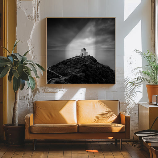 Church of the Seven Martyrs, Sifnos by George Digalakis Square Canvas Print Art for Modern Home Decor. Decorate your office or living room with canvas artwork