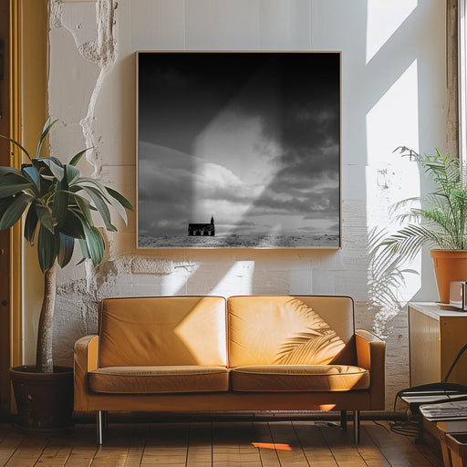 Hope in the Wilderness by Robert Bolton Square Canvas Print Art for Modern Home Decor. Decorate your office or living room with canvas artwork