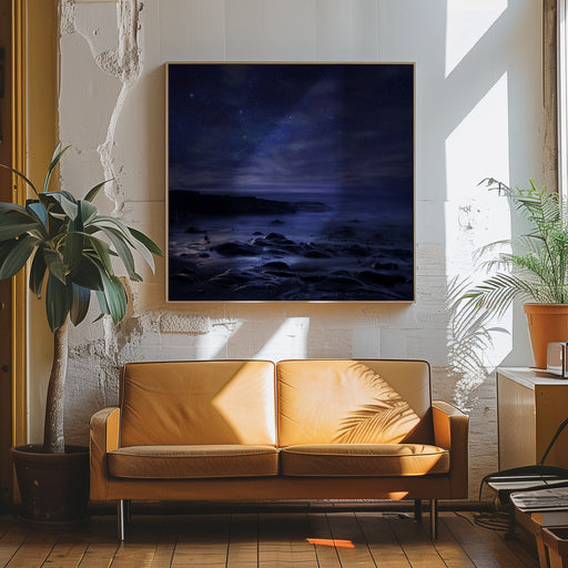 Insomnia Square Canvas Art  Sebastien DEL GROSSO 