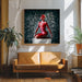 Of Flesh and Bones by Ruslan Bolgov Square Canvas Print Art for Modern Home Decor. Decorate your office or living room with canvas artwork
