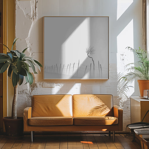 Silence by MOSTAFA NODEH Square Canvas Print Art for Modern Home Decor. Decorate your office or living room with canvas artwork