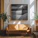 Fence by Elisabeth van Helden Square Canvas Print Art for Modern Home Decor. Decorate your office or living room with canvas artwork