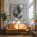 Determined by Bill Mugg Square Canvas Print Art for Modern Home Decor. Decorate your office or living room with canvas artwork
