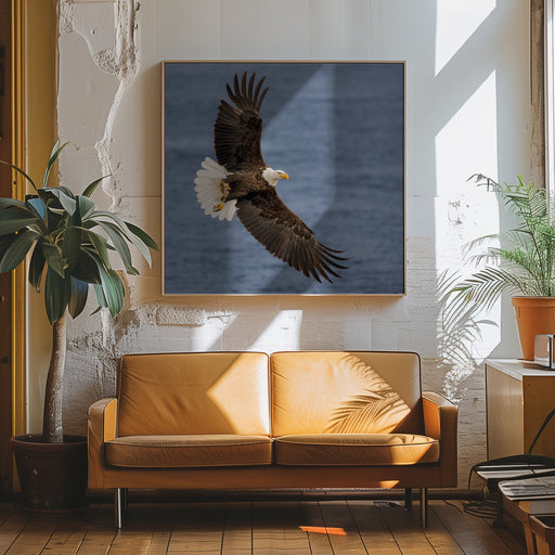 Show Off the Catch by John Fan Square Canvas Print Art for Modern Home Decor. Decorate your office or living room with canvas artwork