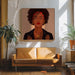 Boss Lady Square Canvas Art  Petra Holíková 