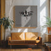Magpie Square Canvas Art  Gabriella Roberg 