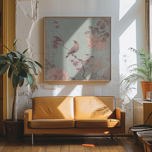 Chinoiserie No2 Square Canvas Art  Andrea Haase 