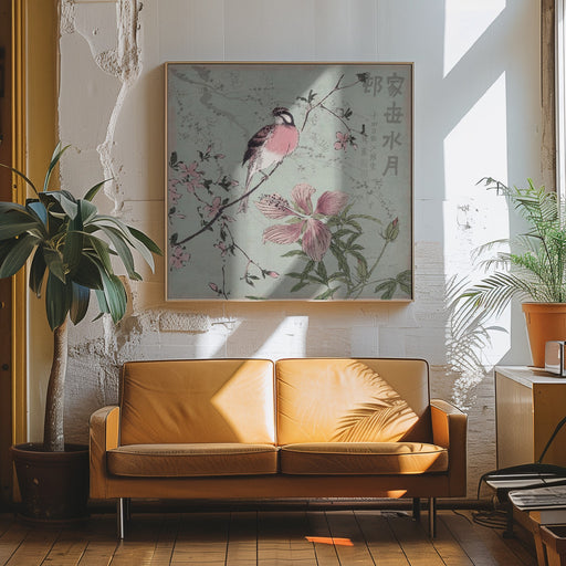 Chinoiserie No1 Square Canvas Art  Andrea Haase 