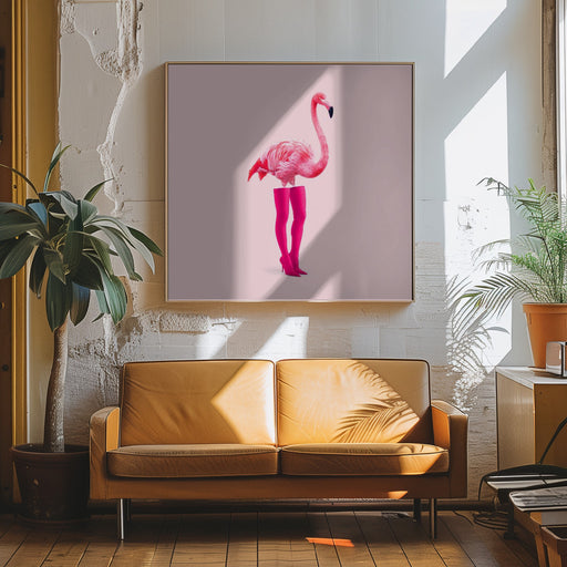 Flaminciaga Square Canvas Art  Artem Pozdniakov 