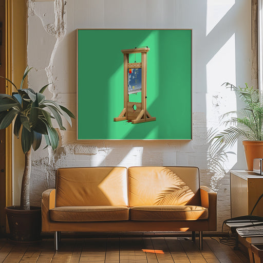 Credit sentence by Artem Pozdniakov Square Canvas Print Art for Modern Home Decor. Decorate your office or living room with canvas artwork