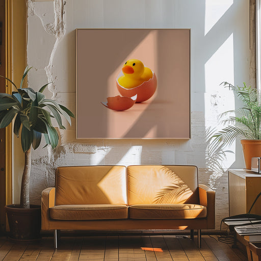 Born This Way by Artem Pozdniakov Square Canvas Print Art for Modern Home Decor. Decorate your office or living room with canvas artwork