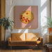Pizza Balance by Artem Pozdniakov Square Canvas Print Art for Modern Home Decor. Decorate your office or living room with canvas artwork