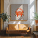 Yengec Square Canvas Art  Emel Tunaboylu 