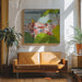 Saint Tropez Kopie2 by Ana Rut Bre Square Canvas Print Art for Modern Home Decor. Decorate your office or living room with canvas artwork