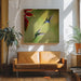 Pas de deux by Yun Gong Square Canvas Print Art for Modern Home Decor. Decorate your office or living room with canvas artwork