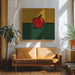 Apple by Vision Grasp Art Square Canvas Print Art for Modern Home Decor. Decorate your office or living room with canvas artwork