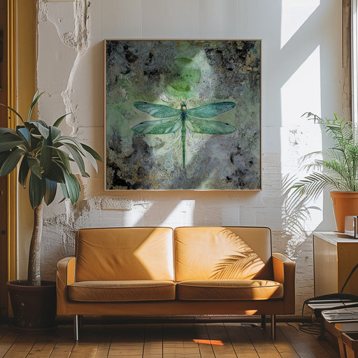 Transformation by Stephanie Law Square Canvas Print Art for Modern Home Decor. Decorate your office or living room with canvas artwork