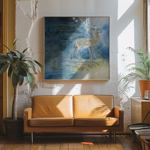 Legato by Stephanie Law Square Canvas Print Art for Modern Home Decor. Decorate your office or living room with canvas artwork