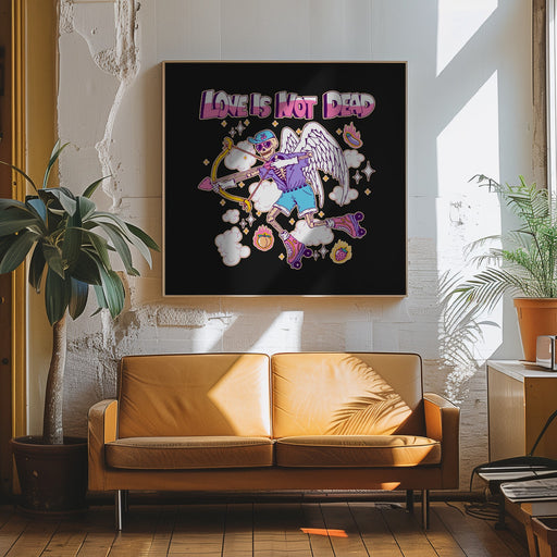 Cool Characters 2 05.png by Tiago Leitao Square Canvas Print Art for Modern Home Decor. Decorate your office or living room with canvas artwork