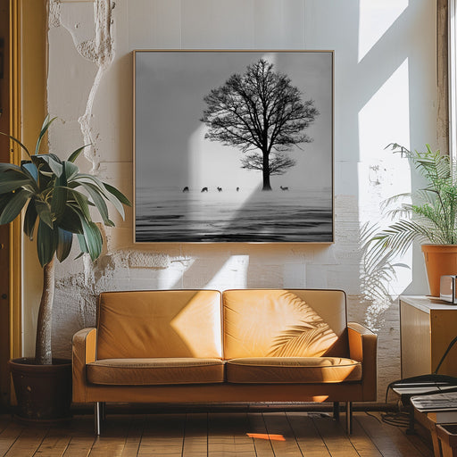 Roes Square Canvas Art  Silvija Danelsone 
