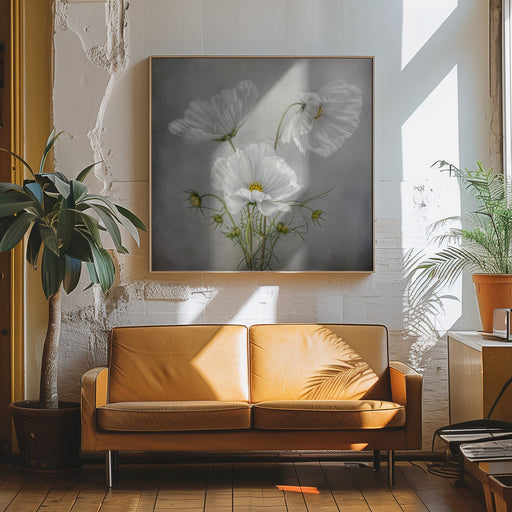 Cosmos Charm Square Canvas Art  Mandy Disher 