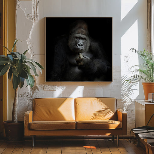 IMHO .... Square Canvas Art  Antje Wenner-Braun 