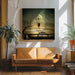 nightwalk by Franziskus Pfleghart Square Canvas Print Art for Modern Home Decor. Decorate your office or living room with canvas artwork