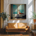 room with a view Square Canvas Art  ambra 