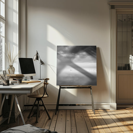 Sixty shades of gray Square Canvas Art  George Digalakis 