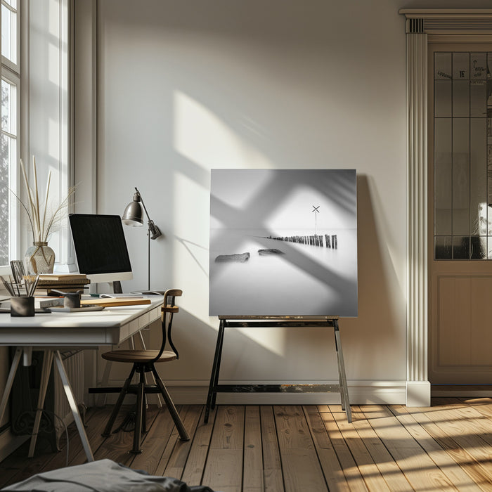 X stands for by Christophe Staelens Square Canvas Print Art for Modern Home Decor. Decorate your office or living room with canvas artwork