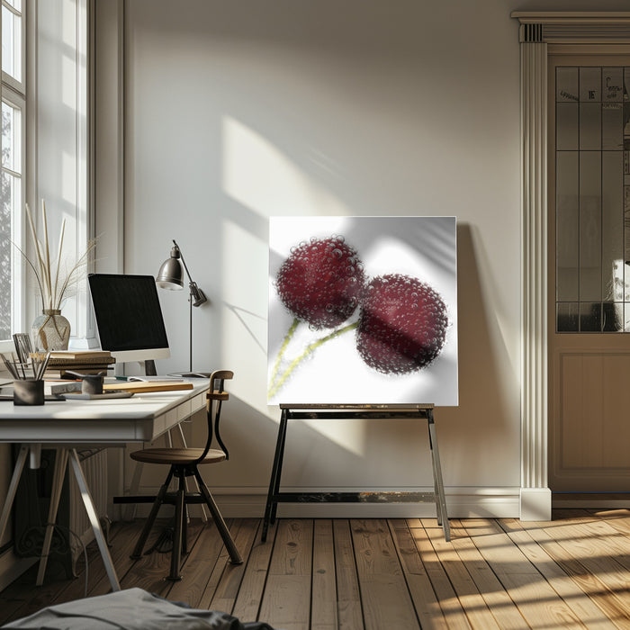 Bubbles by Xavier Garci Square Canvas Print Art for Modern Home Decor. Decorate your office or living room with canvas artwork