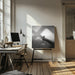Sit down and relax by Christophe Staelens Square Canvas Print Art for Modern Home Decor. Decorate your office or living room with canvas artwork