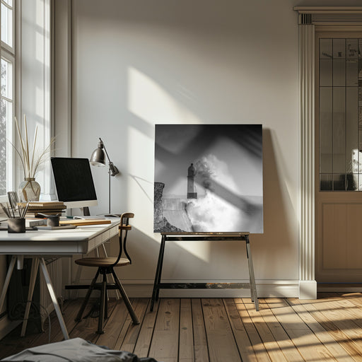 Hand of Poseidon by Robert Bolton Square Canvas Print Art for Modern Home Decor. Decorate your office or living room with canvas artwork