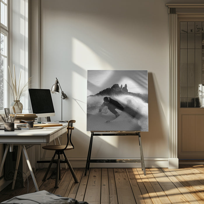  by Marina Sveduneac Square Canvas Print Art for Modern Home Decor. Decorate your office or living room with canvas artwork