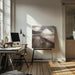 La sedia by Massimo Della Latta Square Canvas Print Art for Modern Home Decor. Decorate your office or living room with canvas artwork