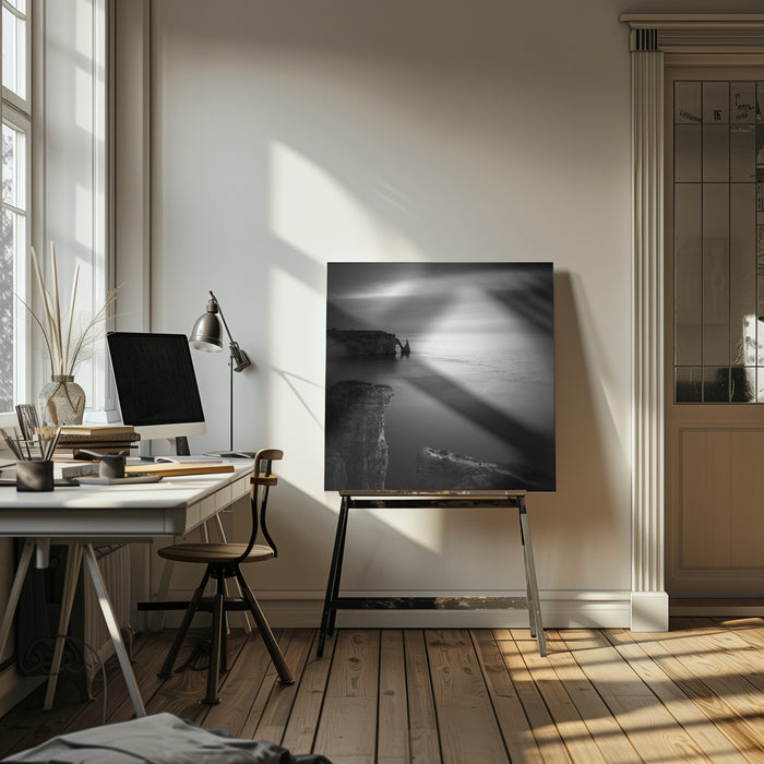 Fernweh by Jan Rauwerdink Square Canvas Print Art for Modern Home Decor. Decorate your office or living room with canvas artwork