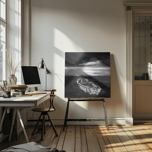 In a Broken Dream by George Digalakis Square Canvas Print Art for Modern Home Decor. Decorate your office or living room with canvas artwork