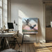 Fighting by Jun Zuo Square Canvas Print Art for Modern Home Decor. Decorate your office or living room with canvas artwork