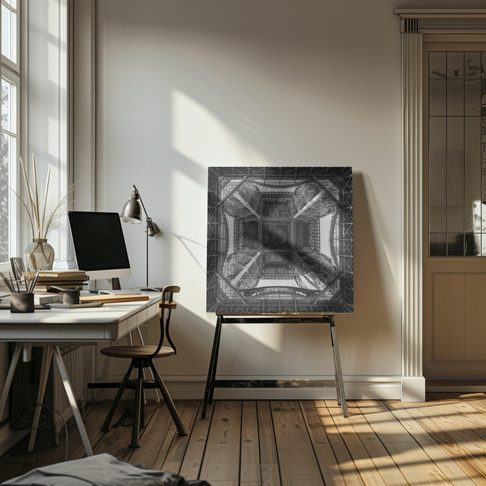  by Georges Friant Square Canvas Print Art for Modern Home Decor. Decorate your office or living room with canvas artwork
