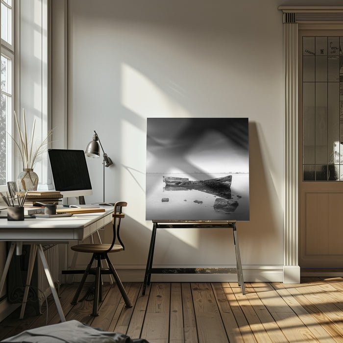 Menelaos by George Digalakis Square Canvas Print Art for Modern Home Decor. Decorate your office or living room with canvas artwork