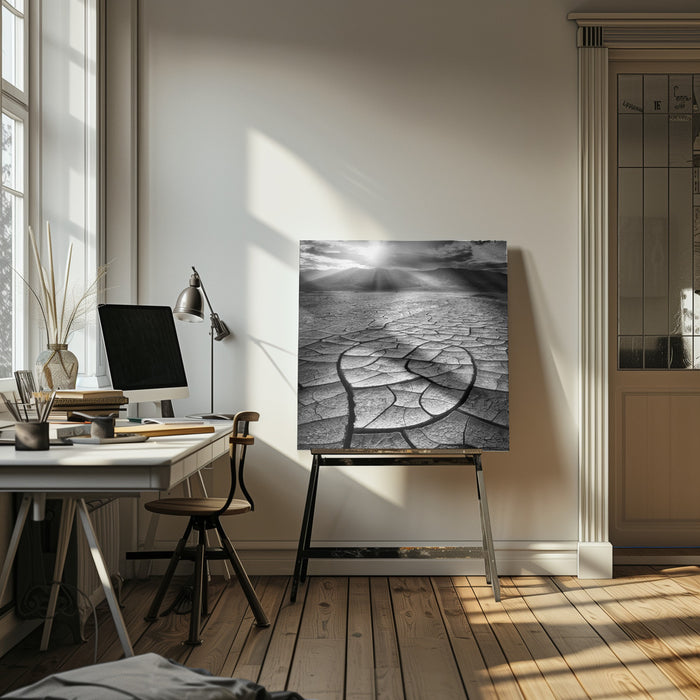 Arid by Yi Fan Square Canvas Print Art for Modern Home Decor. Decorate your office or living room with canvas artwork