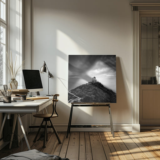 Church of the Seven Martyrs, Sifnos by George Digalakis Square Canvas Print Art for Modern Home Decor. Decorate your office or living room with canvas artwork