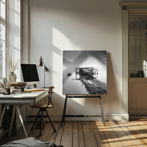 Still Stading by George Digalakis Square Canvas Print Art for Modern Home Decor. Decorate your office or living room with canvas artwork