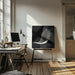 Elephant profile Square Canvas Art  Hannes Bertsch 