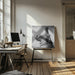 The Mouth by Marco Pozzi Square Canvas Print Art for Modern Home Decor. Decorate your office or living room with canvas artwork