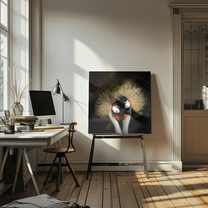 Makeup Square Canvas Art  Michel Romaggi 