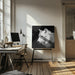White Wolf #2 by Christian Meermann Square Canvas Print Art for Modern Home Decor. Decorate your office or living room with canvas artwork