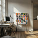 Twenty Five Windows by Igor Shrayer Square Canvas Print Art for Modern Home Decor. Decorate your office or living room with canvas artwork