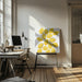 Lemons by Rosana Laiz Blursbyai Square Canvas Print Art for Modern Home Decor. Decorate your office or living room with canvas artwork