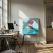Macarons Square Canvas Art  Key and Sea Creative 